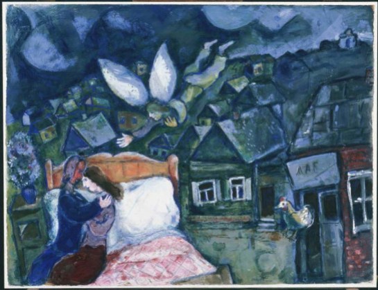 Marc Chagall. The Dream. 1939.